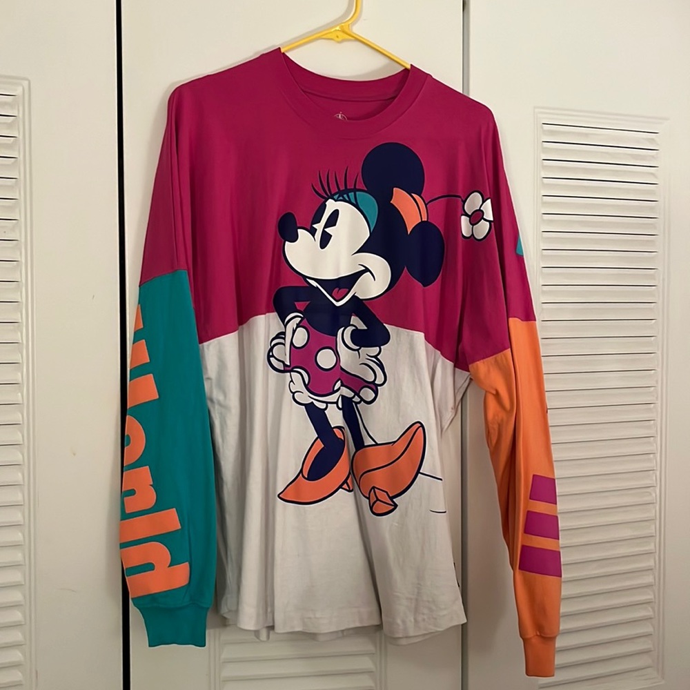 Retro-style Minnie Mouse Spirit Jersey